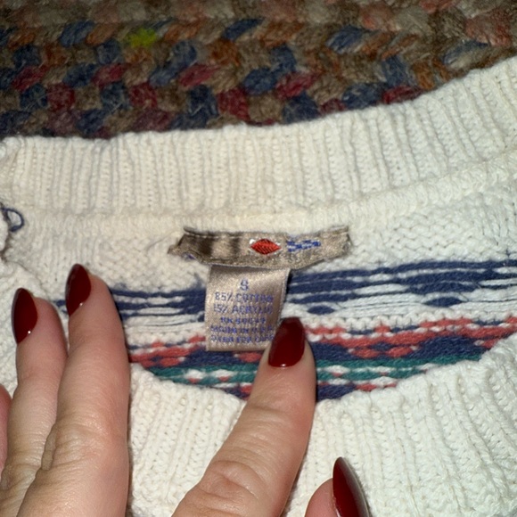 Patterned Knit Sweater - Picture 3 of 3